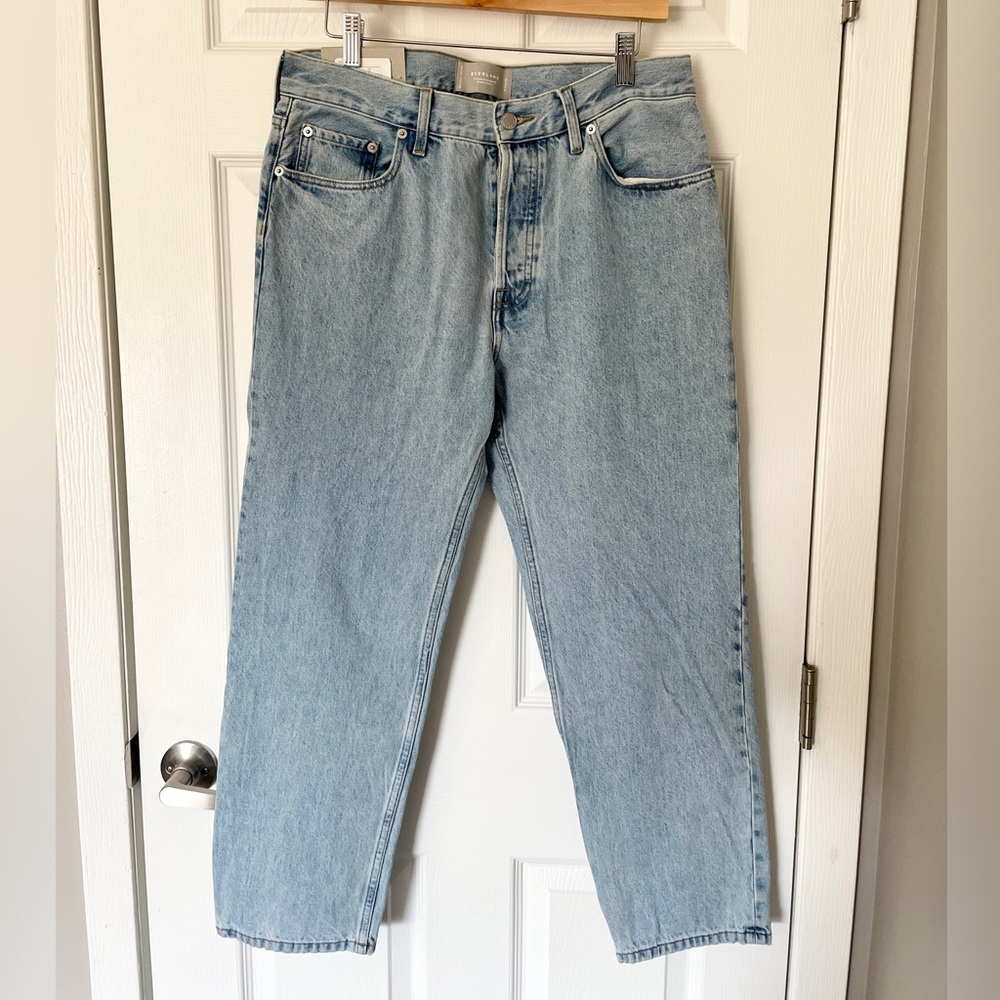Rigid slouch jeans